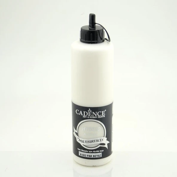 Cadence Hybrid Multisurface Akrilik Boya 500 ml. H-002 PAK BEYAZ