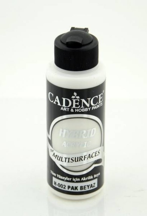 Cadence Hybrid Multisurface Akrilik Boya 120 ml. H-002 PAK BEYAZ