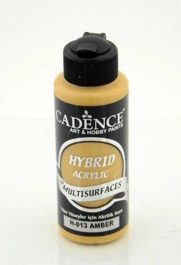 Cadence Hybrid Multisurface Akrilik Boya 120 ml. H-013 AMBER