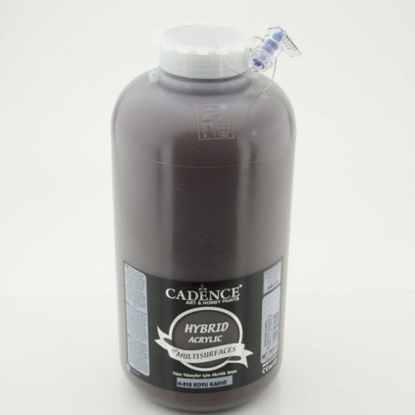 Cadence Hybrid Multisurface Akrilik Boya 2 Litre H-018 KOYU KAHVE ürün görseli 1
