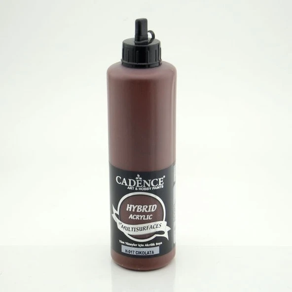 Cadence Hybrid Multisurface Akrilik Boya 500 ml. H-017 ÇİKOLATA