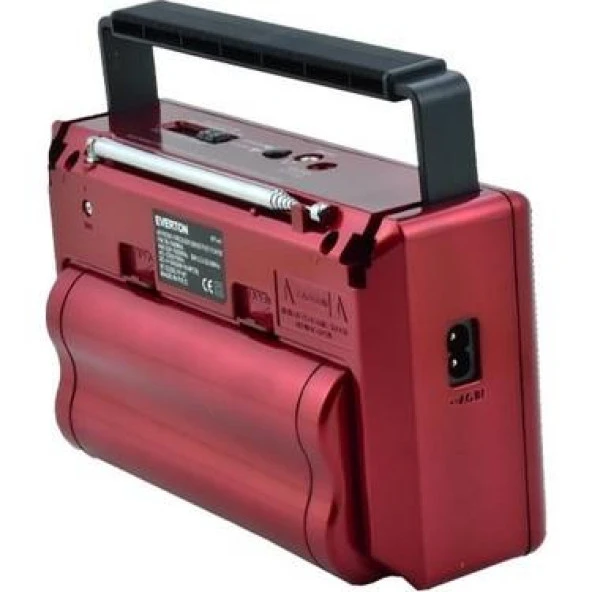 Nostalji Tasarımlı Müzik Çalar Everton Rt-41 Bluetooth-Usb-Sd-Fm - 3