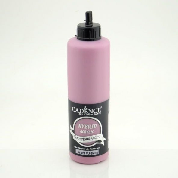 Cadence Hybrid Multisurface Akrilik Boya 500 ml. H-028 V.PEMBE