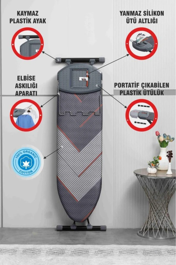 Devecioğlu Harbinger Yeni Nesil Mm154 Masterboard Ütü Masası - 3