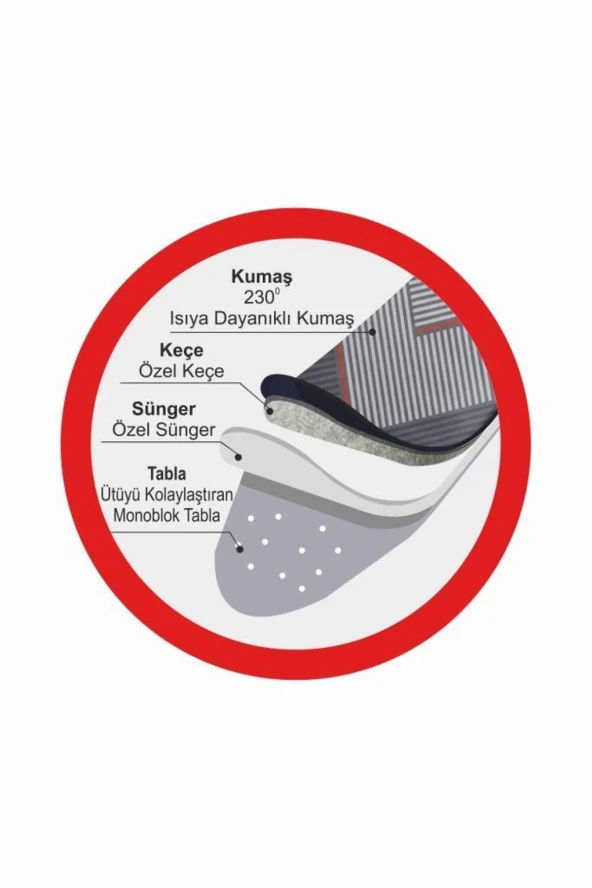 Devecioğlu Harbinger Yeni Nesil Mm154 Masterboard Ütü Masası - 6