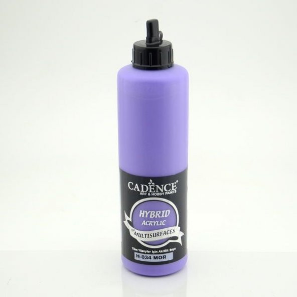 Cadence Hybrid Multisurface Akrilik Boya 500 ml. H-034 MOR