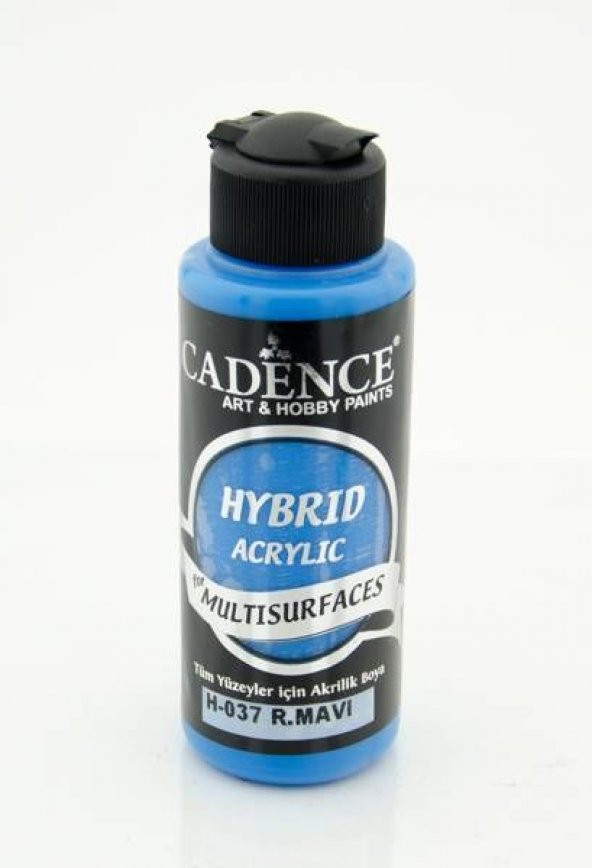 Cadence Hybrid Multisurface Akrilik Boya 120 ml. H-037 R.MAVİ
