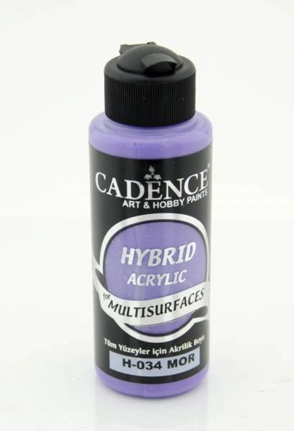 Cadence Hybrid Multisurface Akrilik Boya 120 ml. H-034 MOR
