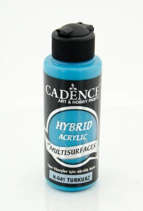 Cadence Hybrid Multisurface Akrilik Boya 120 ml. H-041 TURKUAZ