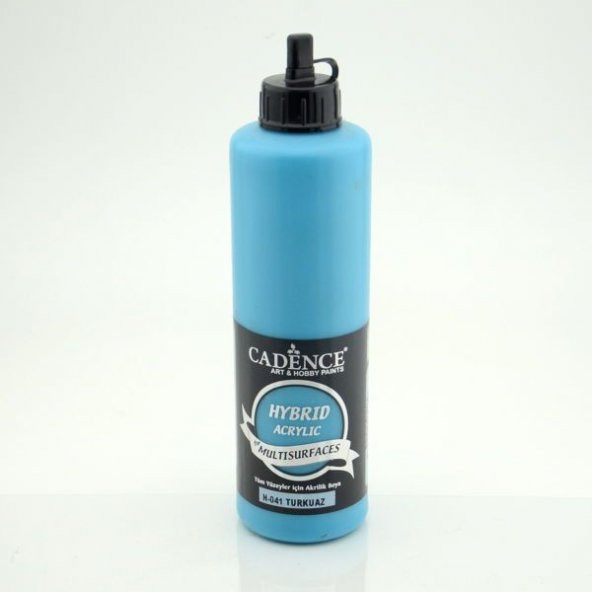 Cadence Hybrid Multisurface Akrilik Boya 500 ml. H-041 TURKUAZ