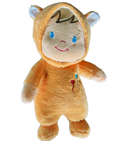 Oyun ve Uyku Arkadaşım Sevimli Peluş Bebeto Bebek -30 cm - 10