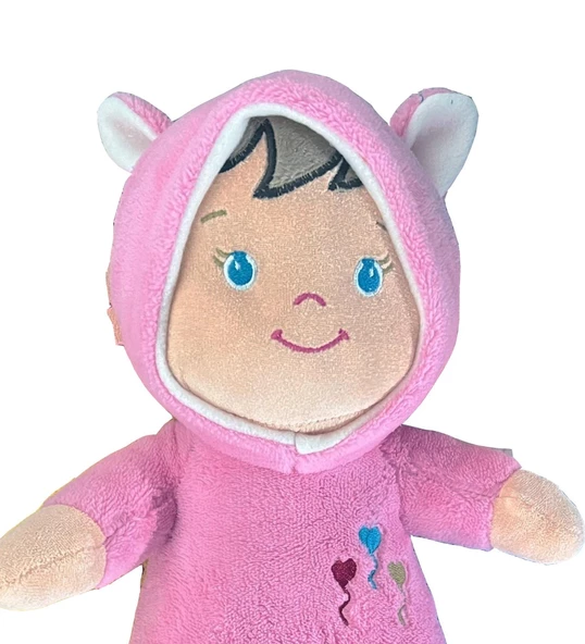 Oyun ve Uyku Arkadaşım Sevimli Peluş Bebeto Bebek -30 cm - 7