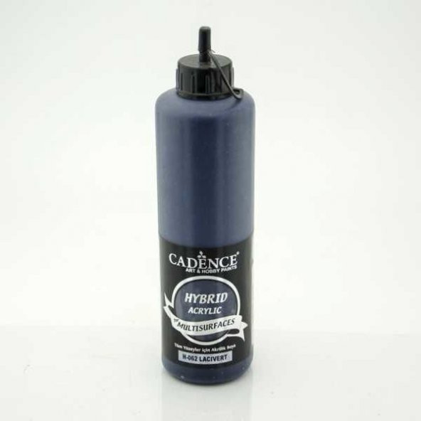 Cadence Hybrid Multisurface Akrilik Boya 500 ml. H-062 LACİVERT
