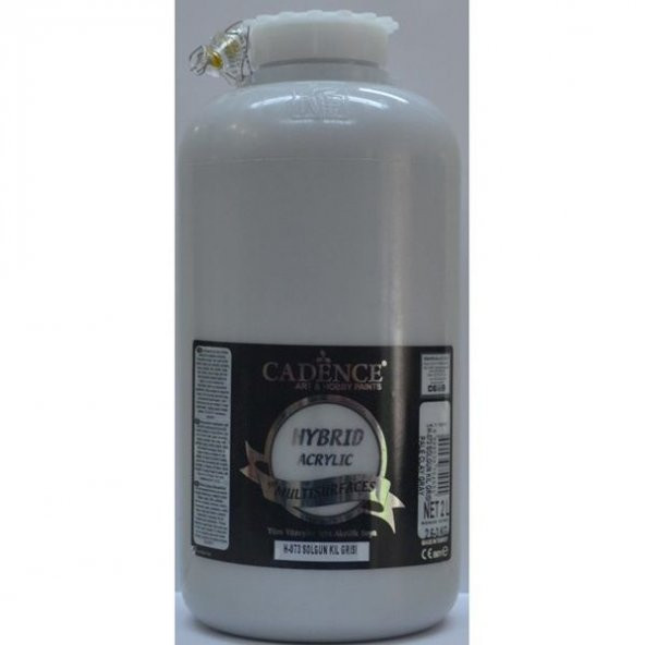 Cadence Hybrid Multisurface Akrilik Boya 2 Litre H-073 SOLGUN KİL GRİSİ ürün görseli 1