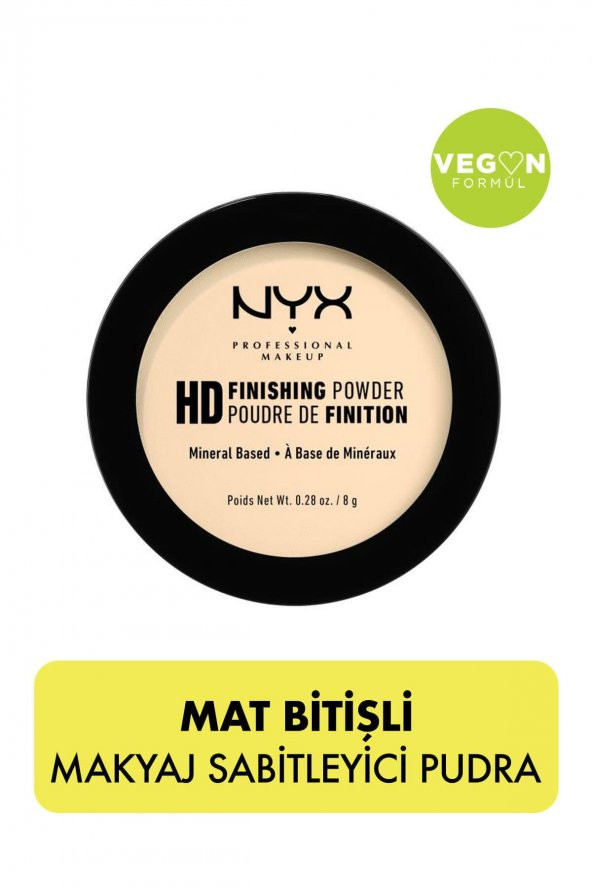Sabitleyici Pudra - High Definition Finishing Powder Banana 8 g 800897834678 - 1