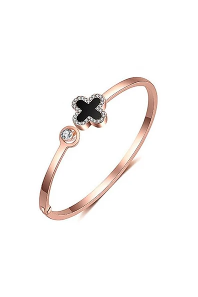 G4417kss Kadın Kol Saati + Bileklik Kahverengi Saat - Resim 2