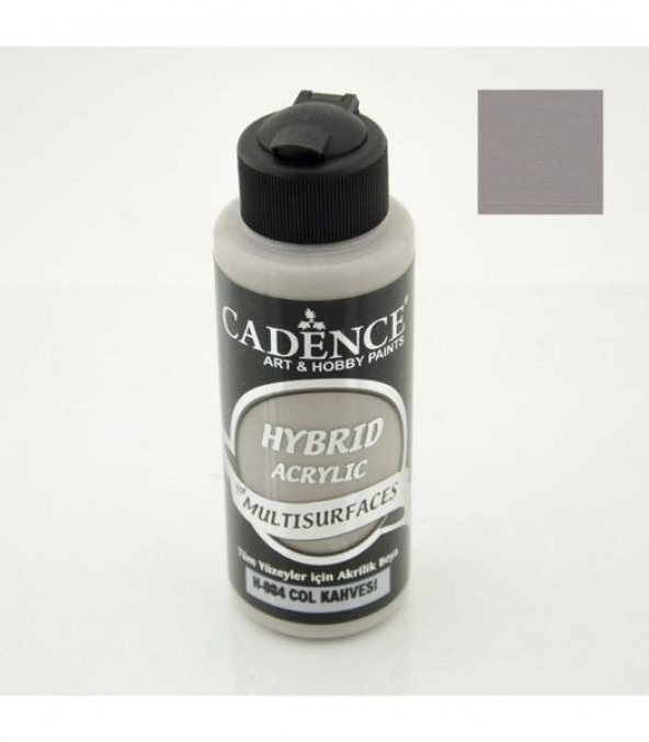 Cadence Hybrid Multisurface Akrilik Boya 120 ml. H-084 ÇÖL KAHVESİ