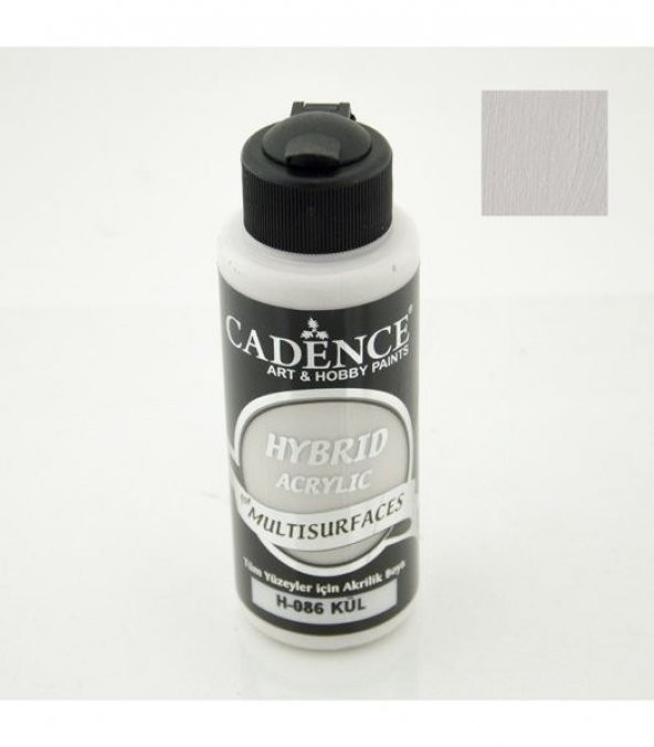 Cadence Hybrid Multisurface Akrilik Boya 120 ml. H-086 KÜL