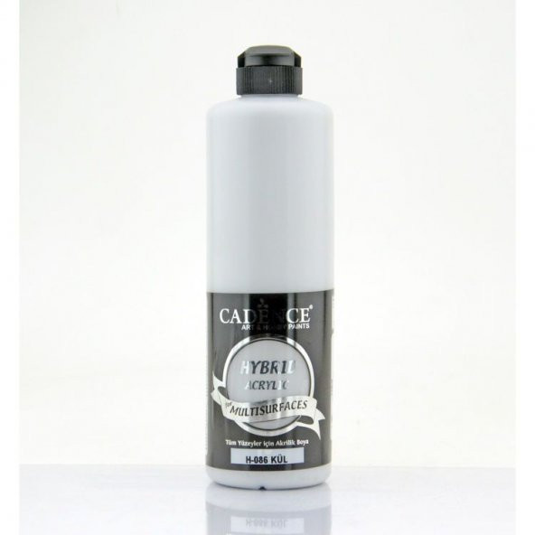 Cadence Hybrid Multisurface Akrilik Boya 500 ml. H-086 KÜL