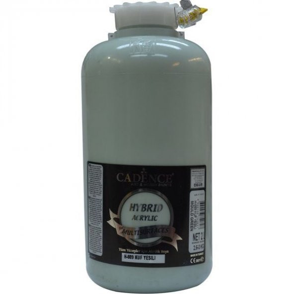 Cadence Hybrid Multisurface Akrilik Boya 2 Litre H-089 KÜF YEŞİLİ ürün görseli