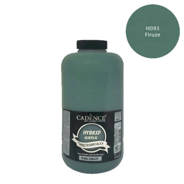 Cadence Hybrid Multisurface Akrilik Boya 2 Litre H-093 FİRUZE ürün görseli
