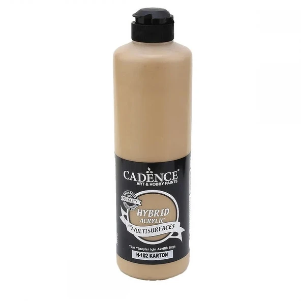 Cadence Hybrid Multisurface Akrilik Boya 500 ml. H-102 Karton ürün görseli