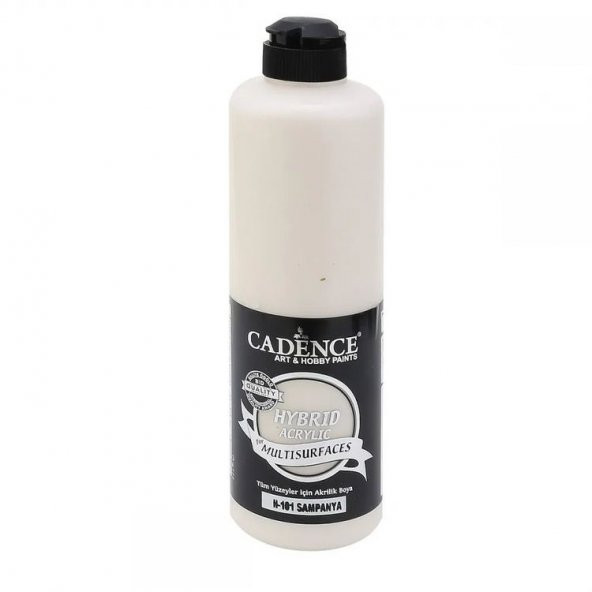 Cadence Hybrid Multisurface Akrilik Boya 500 ml. H-101 Şampanya
