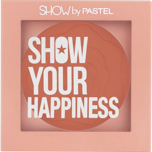 Pastel Show Your Happiness Allık