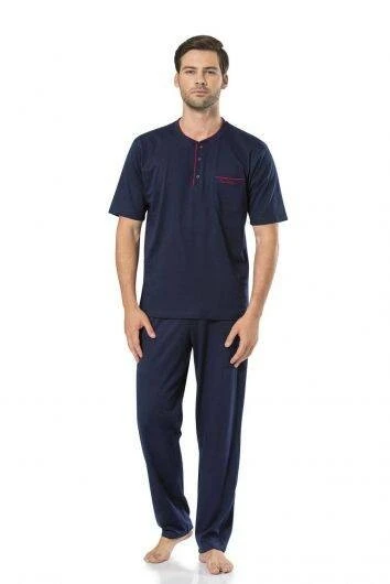Pierre Cardin Erkek Kısa Kollu Penye Pijama - 11