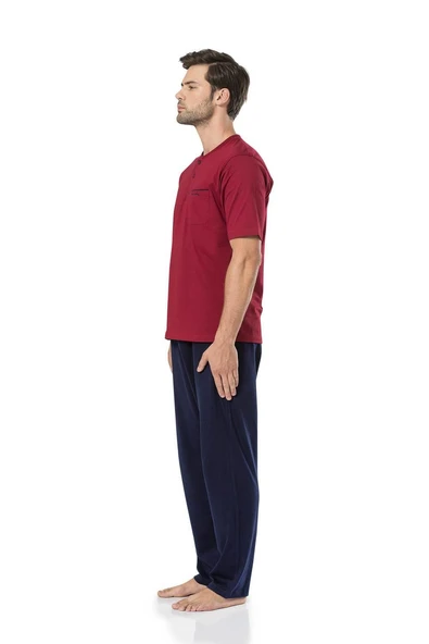 Pierre Cardin Erkek Kısa Kollu Penye Pijama - 6