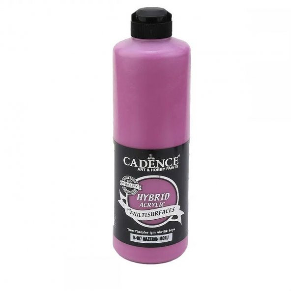 Cadence Hybrid Multisurface Akrilik Boya 500 ml. H-107 Hazeran Moru