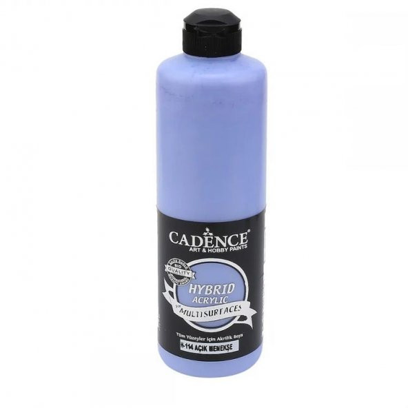 Cadence Hybrid Multisurface Akrilik Boya 500 ml. H-114 Açık Menekşe