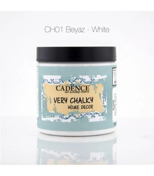Cadence Very Chalky Home Decor Mobilya Boyası 500 ml. CH-01 BEYAZ