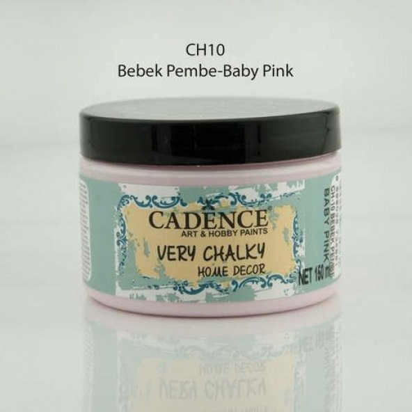 Cadence Very Chalky Home Decor Mobilya Boyası 150 ml. CH-10 BEBEK PEMBE