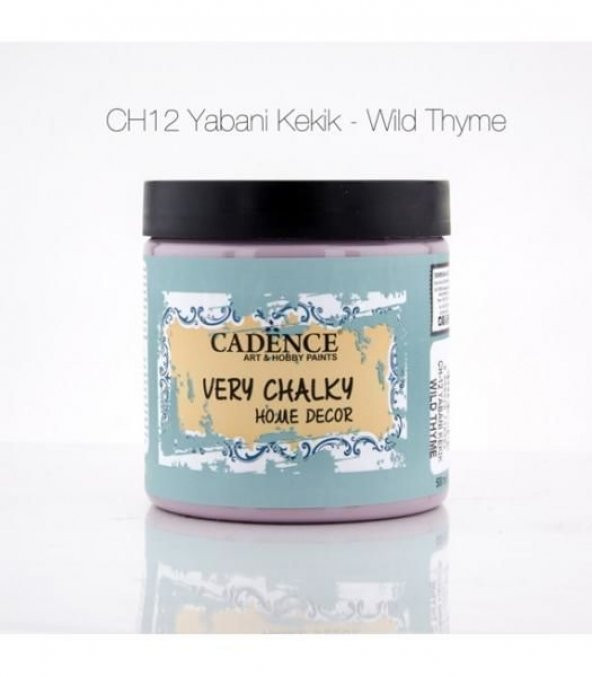 Cadence Very Chalky Home Decor Mobilya Boyası 500 ml. CH-12 YABANİ KEKİK