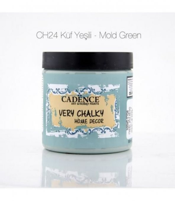 Cadence Very Chalky Home Decor Mobilya Boyası 500 ml. CH-24 KÜF YEŞİLİ