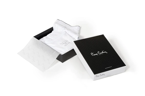 Pierre Cardin Erkek Beyaz Stretch Atlet Boxer Takım 3 Adet - Resim 4