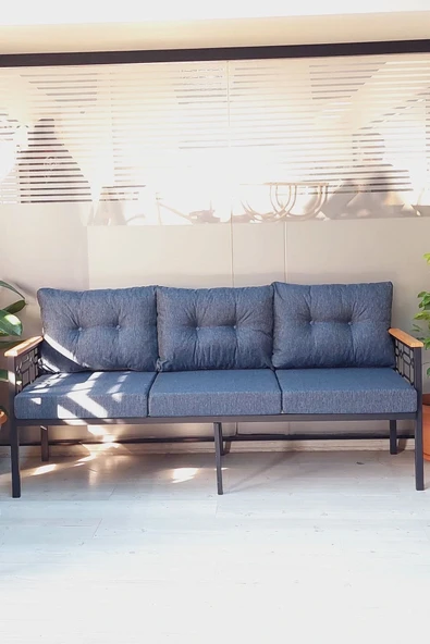 adımshops İnci 3'lü Lazer Bahçe,balkon,teras,cafe,çay Seti,oturma Grubu,lazer Koltuk Takımı 3lütekliler - 2