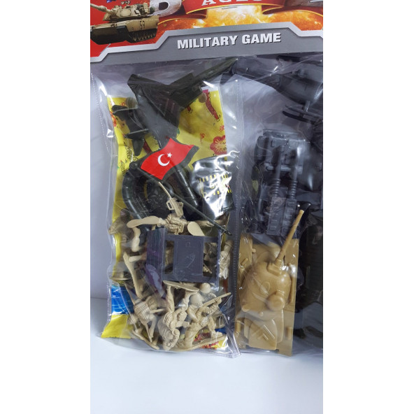 Pvc Askeri Oyuncak Set 12 Parça - 2