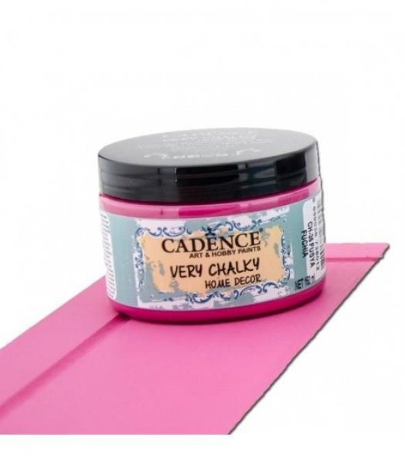 Cadence Very Chalky Home Decor Mobilya Boyası 150 ml. CH-35 FUŞYA