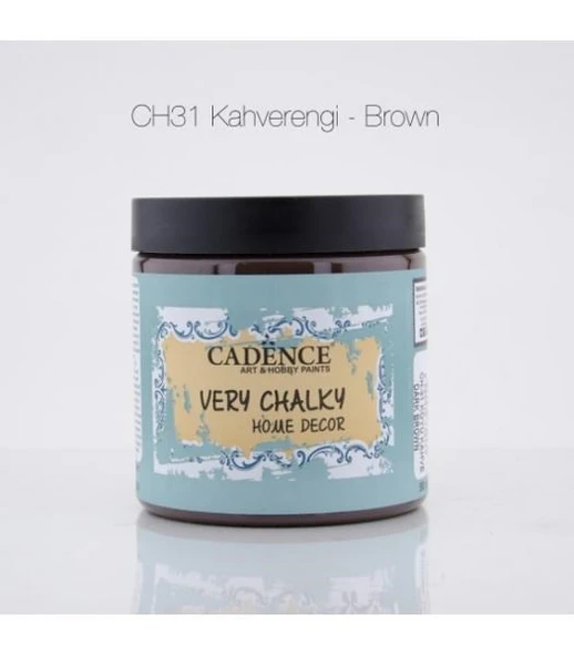 Cadence Very Chalky Home Decor Mobilya Boyası 500 ml. CH-31 KAHVERENGİ