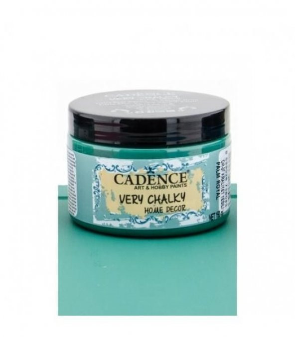 Cadence Very Chalky Home Decor Mobilya Boyası 150 ml. CH-37 KRALİYET YEŞİLİ