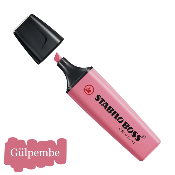 Stabilo Boss Original Fosforlu Kalem Pastel / Canlı Renkler - 10