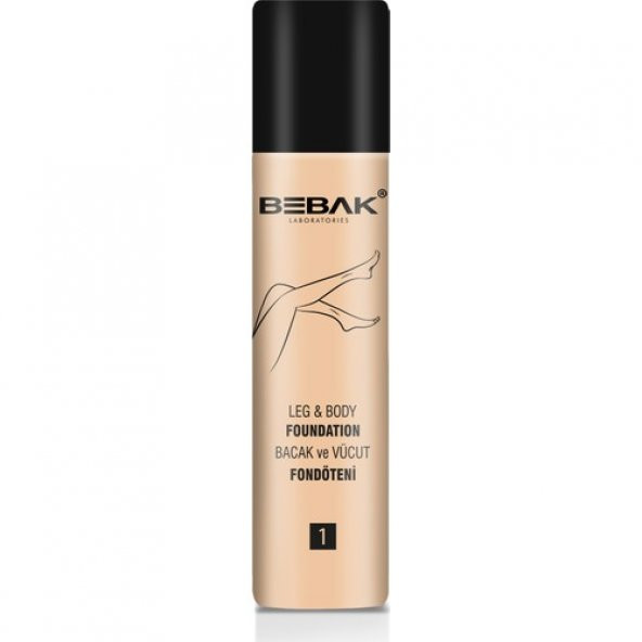 Bebak Bacak Fondöteni Light Tone (Açık Ton) 1 Numara 75 Ml ürün görseli 1