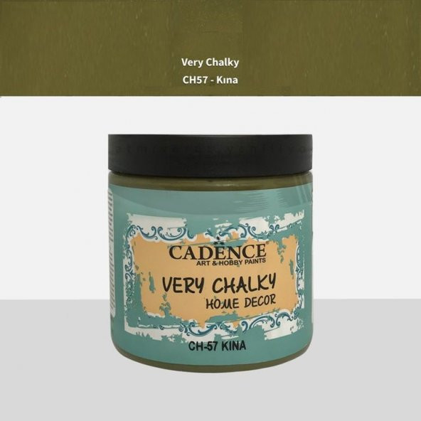 Cadence Very Chalky Home Decor Mobilya Boyası 500 ml. CH-57 KINA