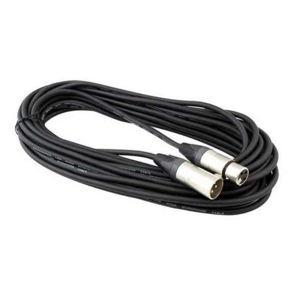 POWERMASTER 31888 CANON ERKEK-DİŞİ 10 METRE MİKROFON ARA KABLOSU - 1