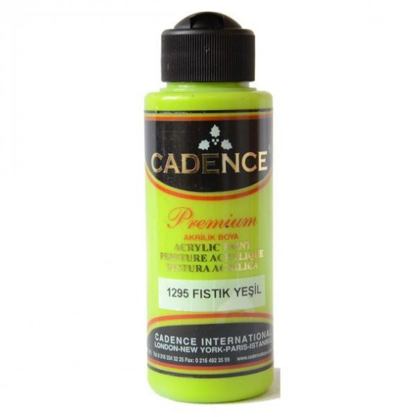 Cadence Premium Akrilik Boya 120 ml. 1295 Fıstık ürün görseli