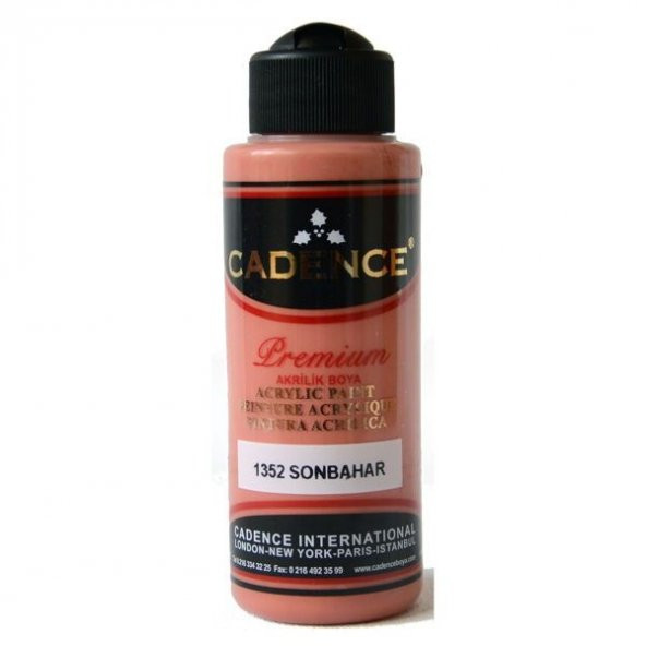 Cadence Premium Akrilik Boya 120 ml. 1352 Sonbahar ürün görseli