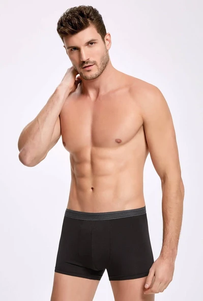 Modal Likralı Erkek Boxer    10 Adet - 3