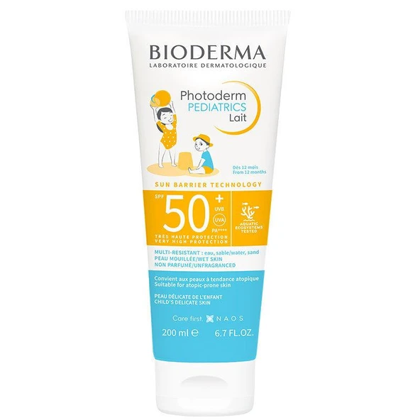 BİODERMA PHOTODERM PEDİATRİCS LAİT SPF50+ 200 ML ürün görseli